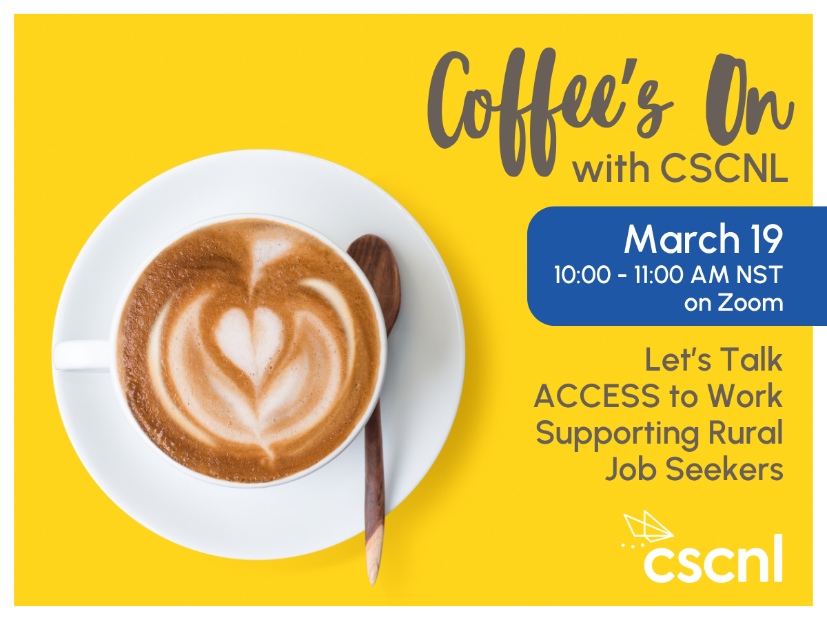 Coffee’s On – Let’s Talk ACCESS to Work